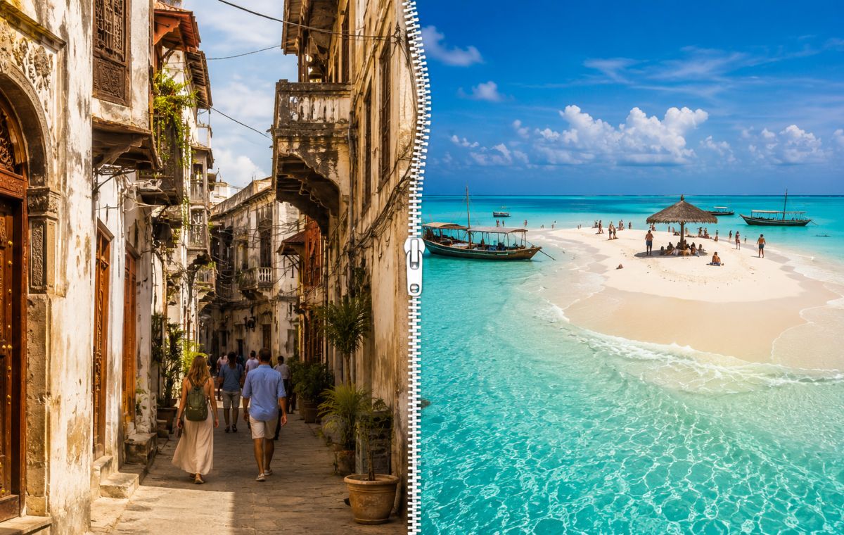 Private Nakupenda Sandbank & Stone Town Tour: Your Own Boat, Your Own Pace