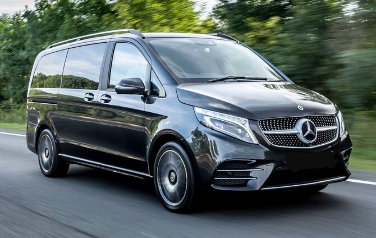 Mercedes V Class luxury VIP airport transfer vehicle in Zanzibar